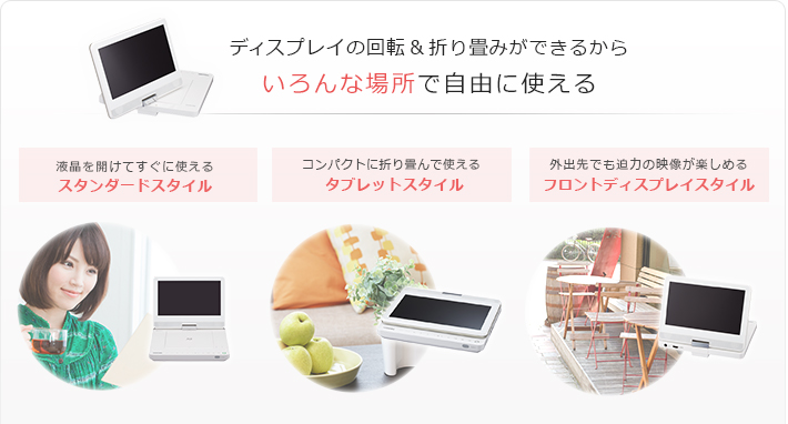 TOSHIBA REGZA レグザ ポータブルブルーレイプレイヤー アウトドア