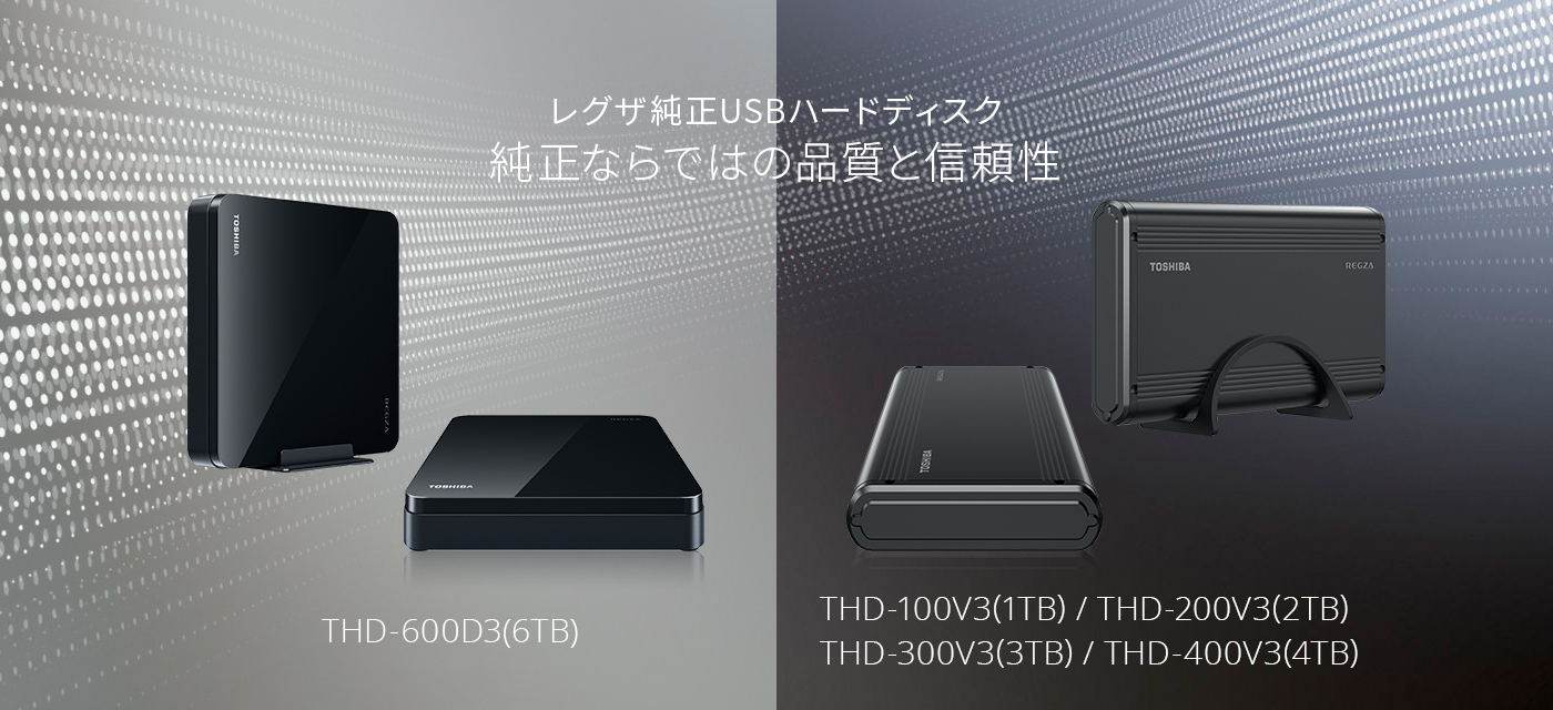 東芝 THD-300V2 レグザ純正 外付けUSBHDD