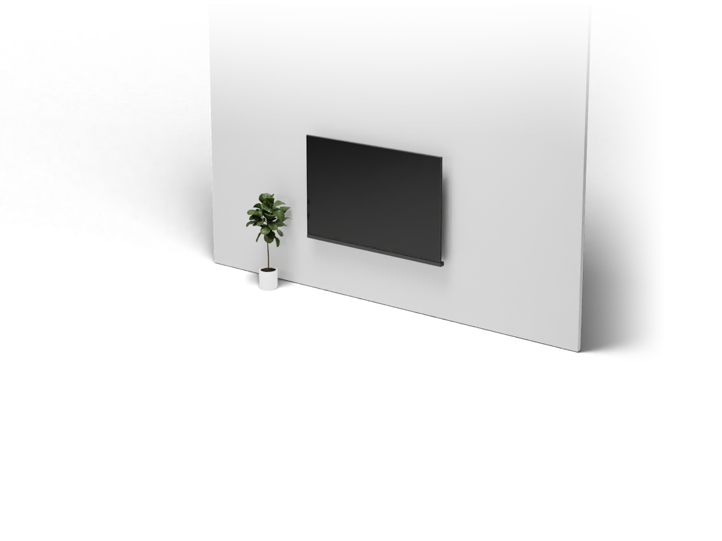 Regza Wall TV Large