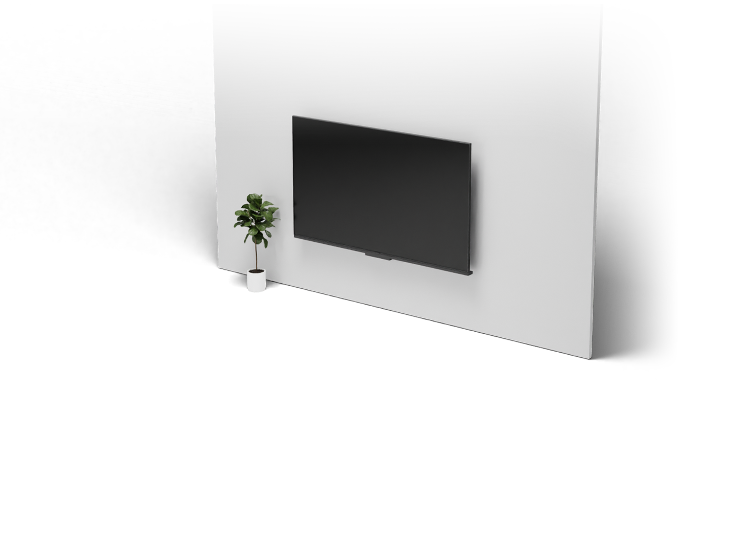 Regza Wall TV Extra Extra Large