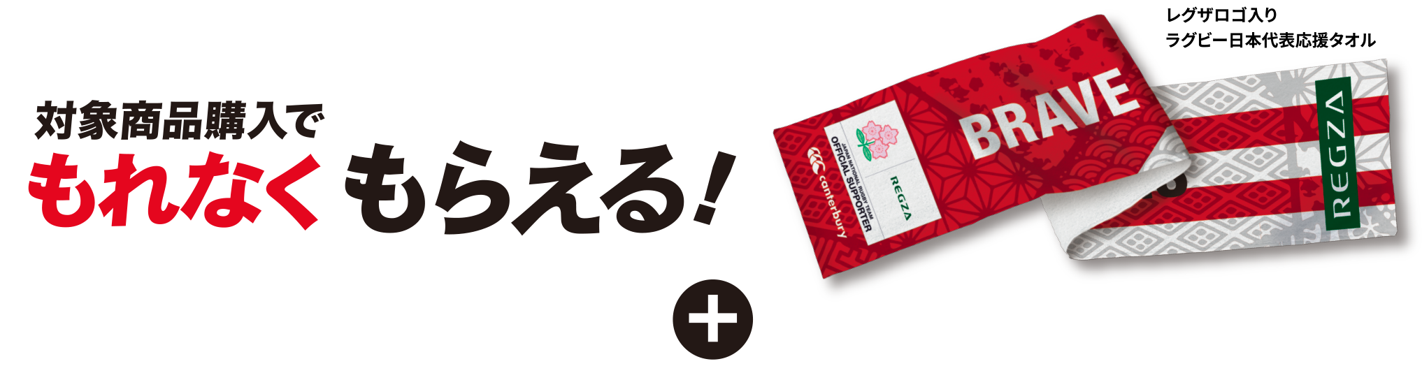 対象商品購入でもれなくもらえる！