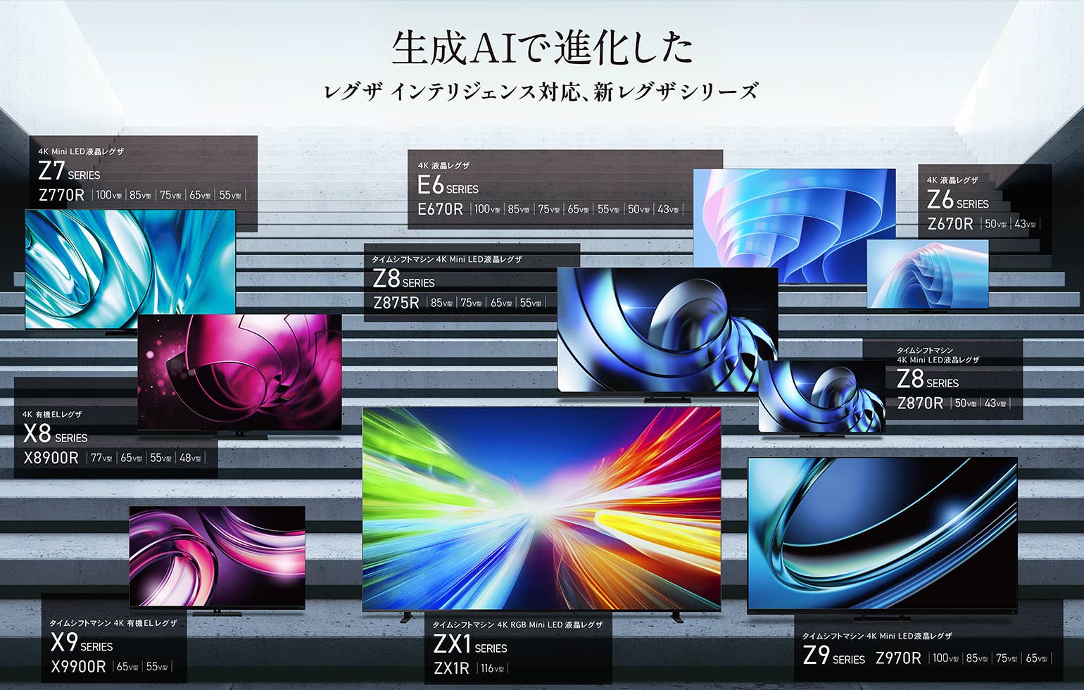 生成AIで進化した レグザ インテリジェンス対応、新レグザシリーズ