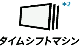 タイムシフトマシン※2