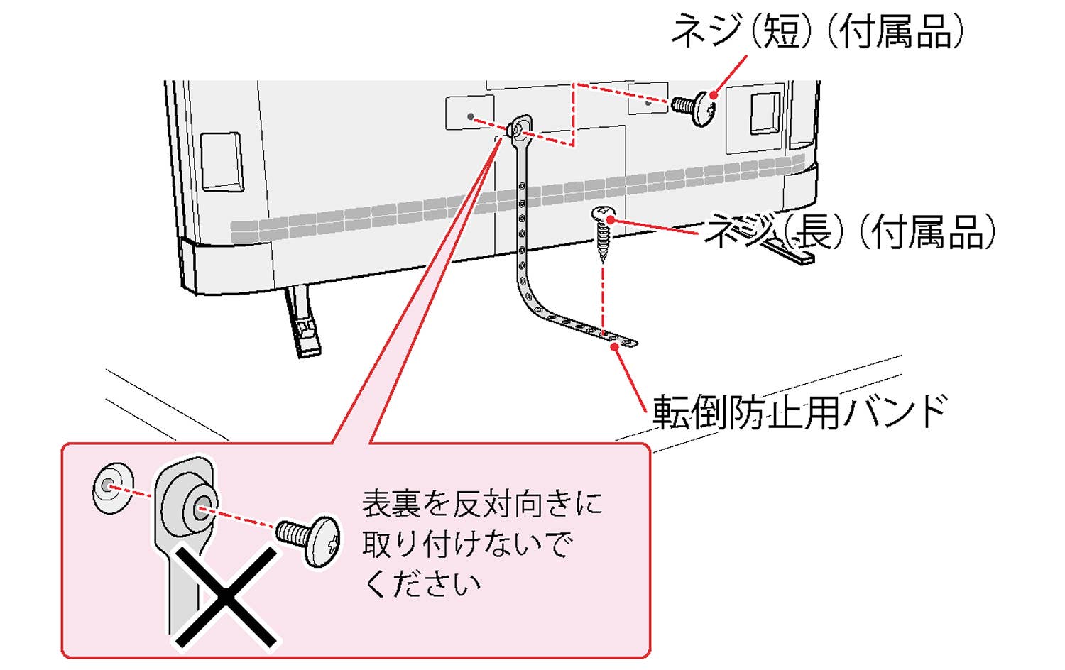転倒防止用バンド_レグザ