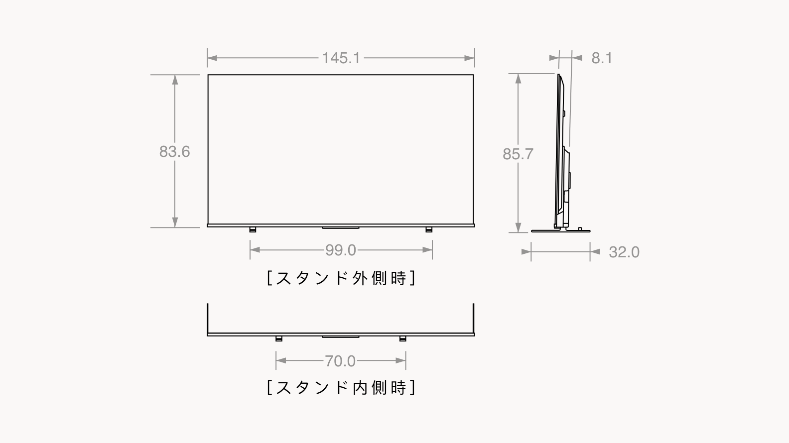 M550K 商品詳細 仕様｜REGZA<レグザ>TOSHIBA(東芝)