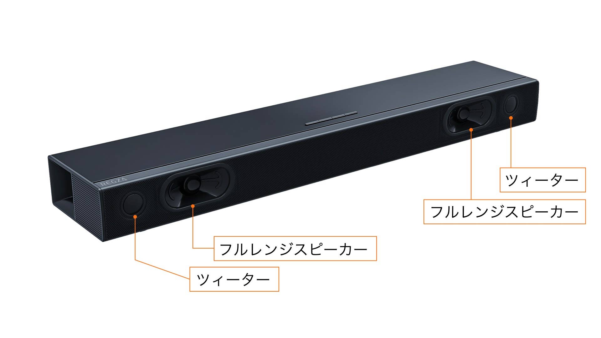 REGZA RA-B100 スピーカーシステム レグザサウンドシステム RA-B100｜REGZA<レグザ>