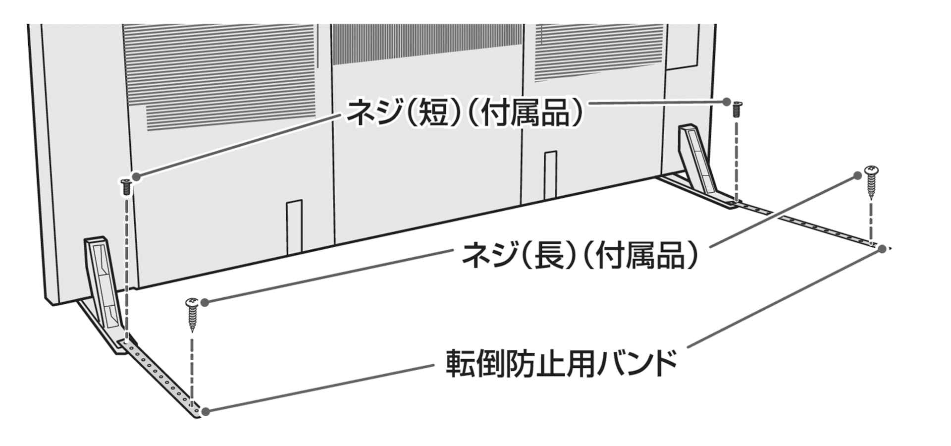 転倒防止用バンド_レグザ