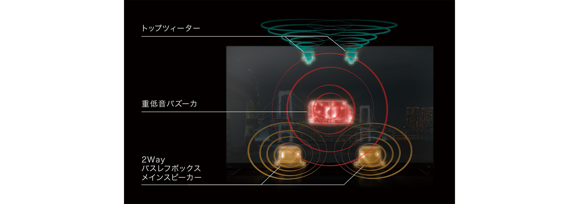 新開発Mini LED広色域量子ドット液晶パネル搭載 タイムシフトマシン4K