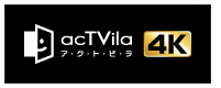 「acTVila アクトビラ 4K」 イメージ