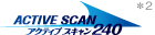 ACTIVE SCAN アクティブスキャン240 ロゴ *2