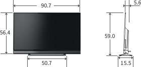 「40V型V31の寸法図」 イメージ
