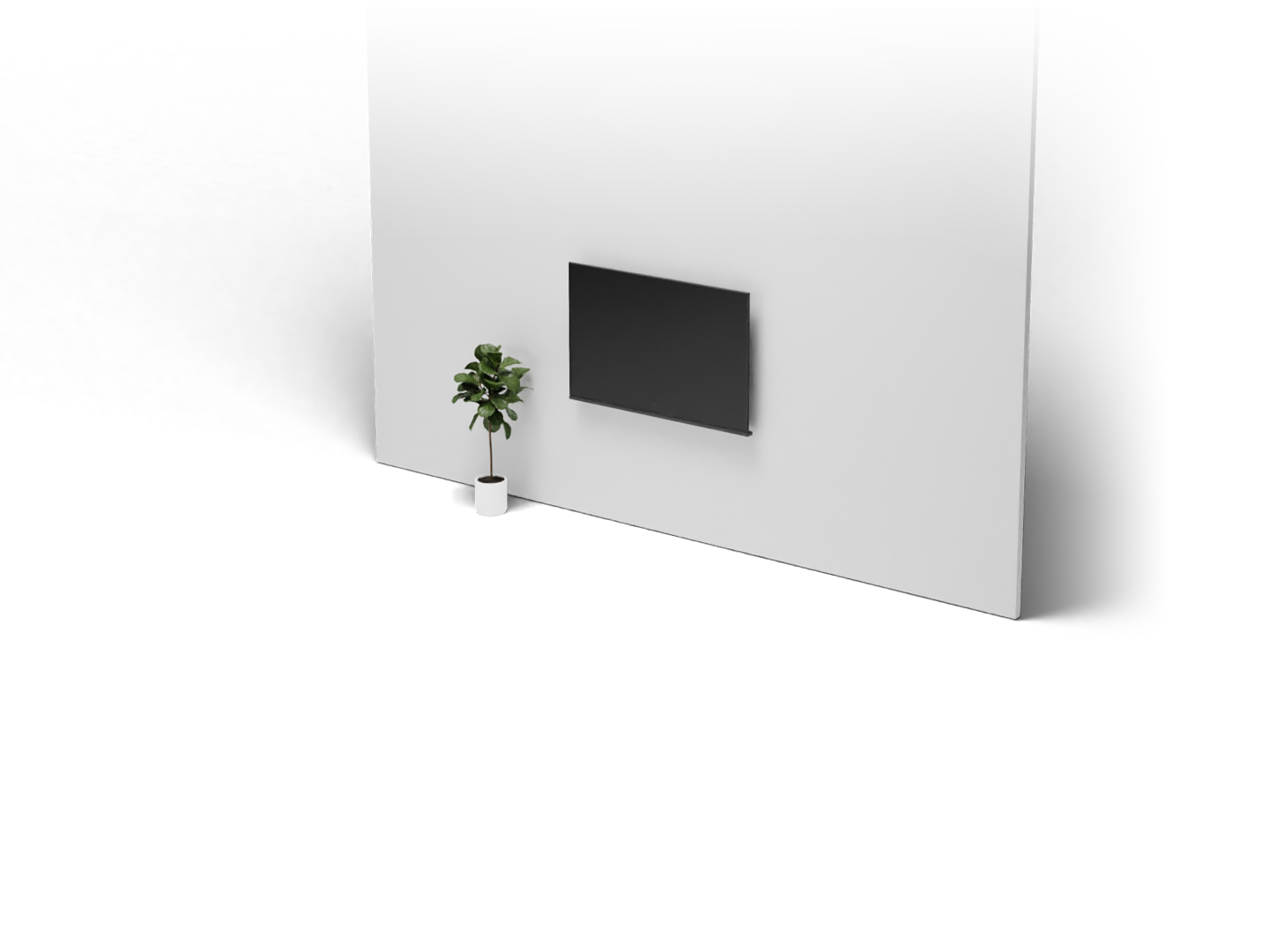Regza TV Small Wall